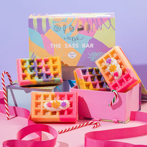 Summer Melange Waffle Soap - THE SASS BAR