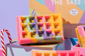 Summer Melange Waffle Soap - THE SASS BAR