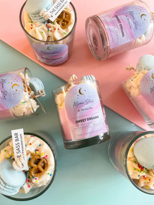 
            
                Load image into Gallery viewer, Sweet Dreams Dessert Candle - THE SASS BAR
            
        